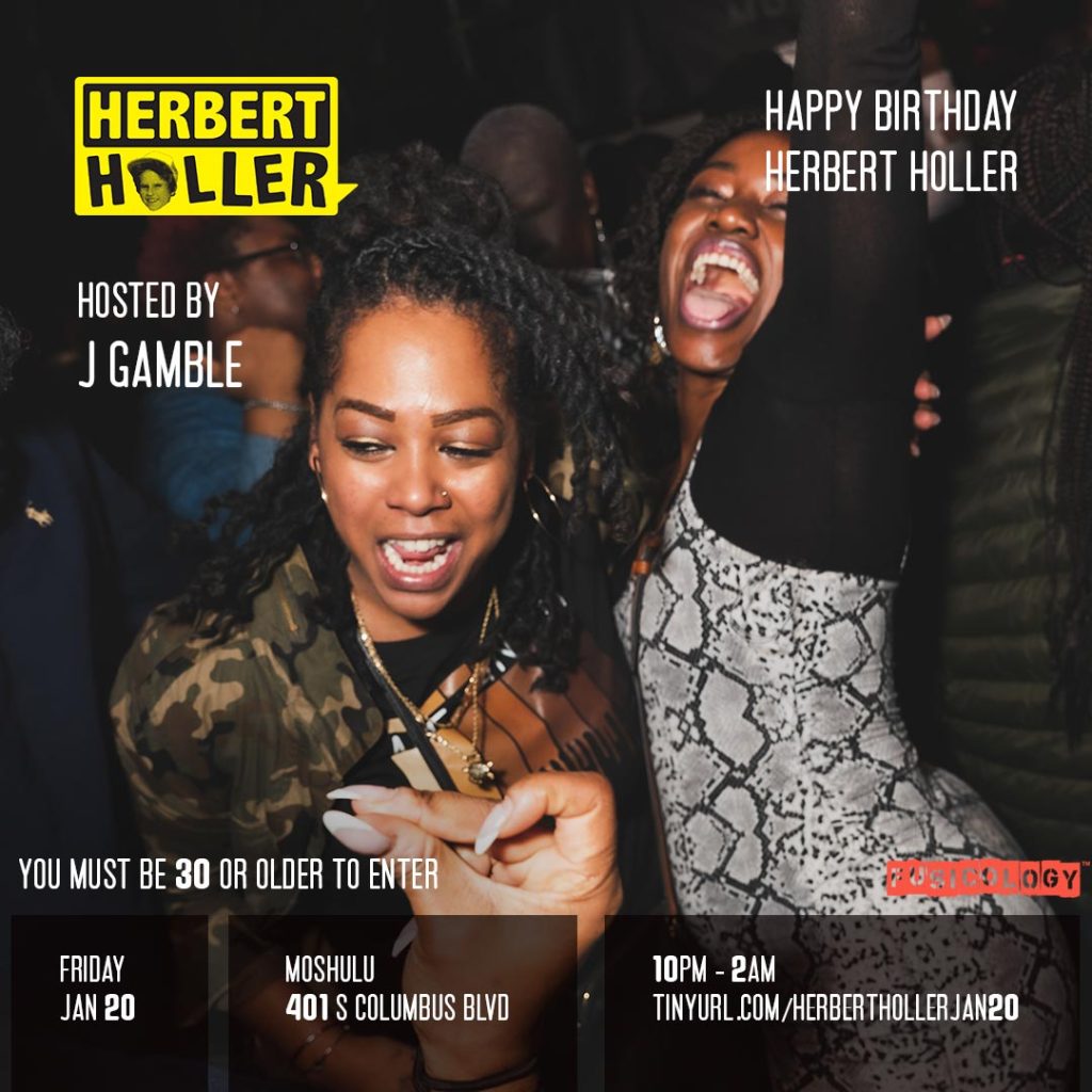 Herbert Holler’s Freedom Party® PHL – Jan 20th | Herbert Holler